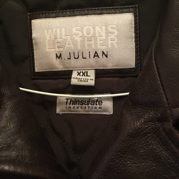 Wilsons Leather M. Julian brown leather coat - Picture 3 of 7